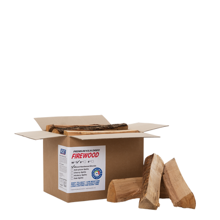 Premium Kiln-Dried Firewood – 1.33 cu ft Box