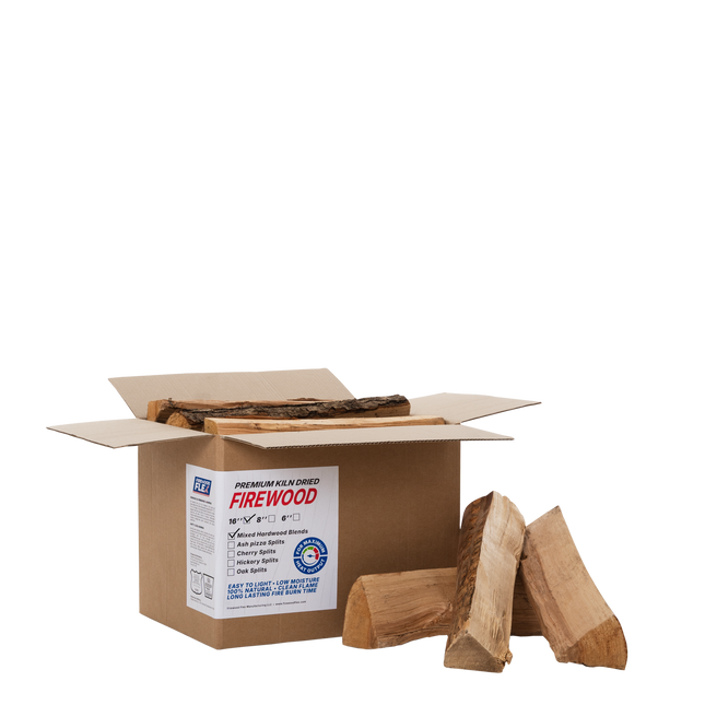 Premium Kiln-Dried Firewood – 1.33 cu ft Box