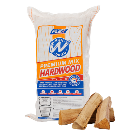 Premium 16'' Kiln-Dried Firewood – 1.75 cu ft Smart-Bag