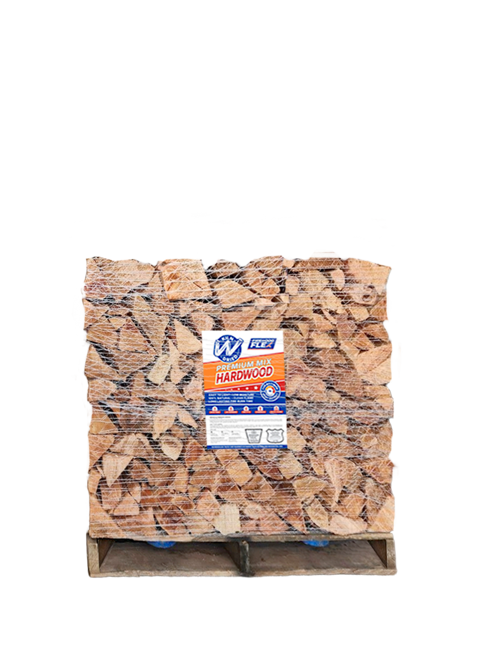 Premium 16" Kiln-Dried Firewood - ¼ Cord, Neatly Palletized